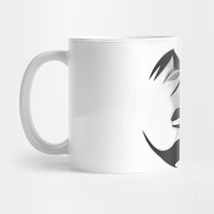 Mystique Silver Mask on Black No. 645 Mug